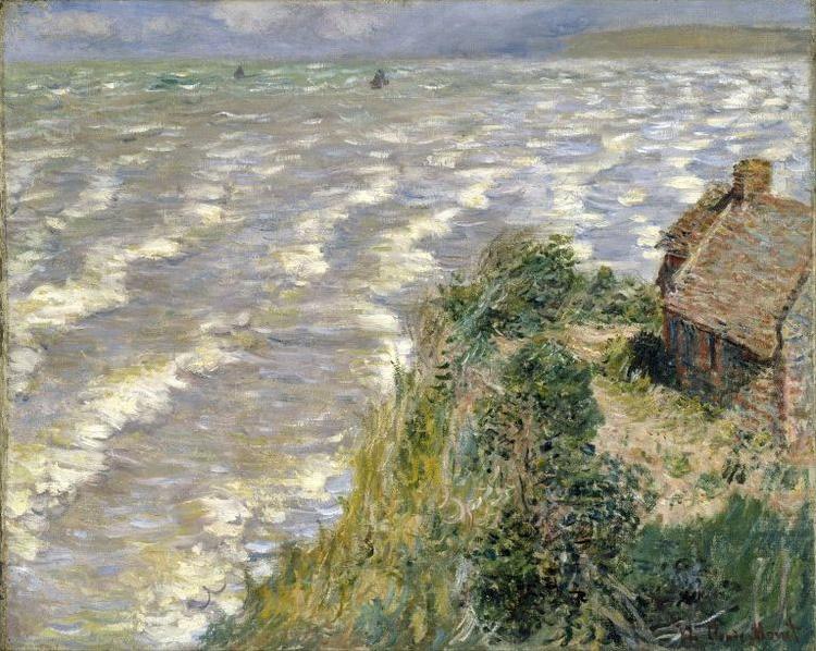 Claude Monet Rising Tide at Pourville (Maree montantea Pourville) china oil painting image